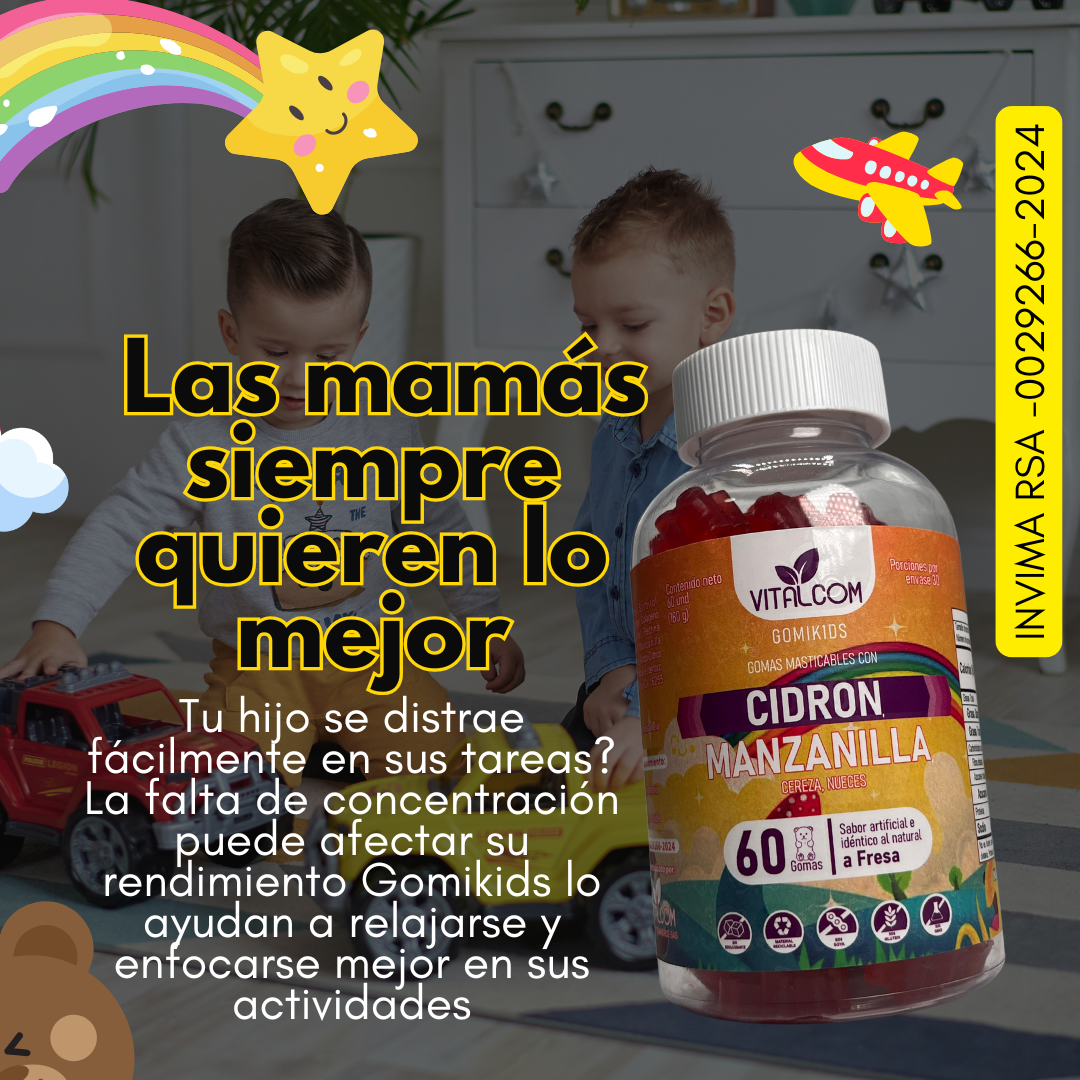 GOMI KIDS GOMAS CIDRON MANZANILLA