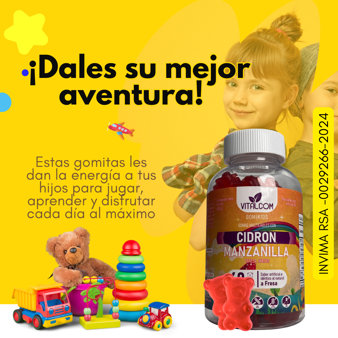 GOMI KIDS GOMAS CIDRON MANZANILLA